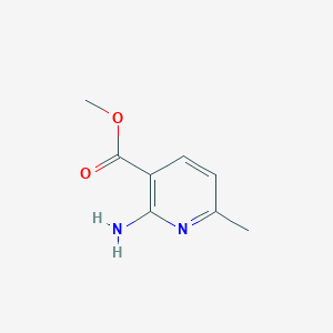 molecular formula C8H10N2O2 B2557404 Methyl 2-amino-6-methylnicotinate CAS No. 31686-93-8