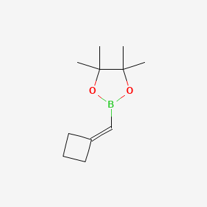 2-(Cyclobutylidenemethyl)-4,4,5,5-tetramethyl-1,3,2-dioxaborolane
