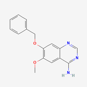 4-Amino-7-benzyloxy-6-methoxyquinazoline