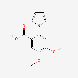 4,5-dimethoxy-2-(1H-pyrrol-1-yl)benzoic acid