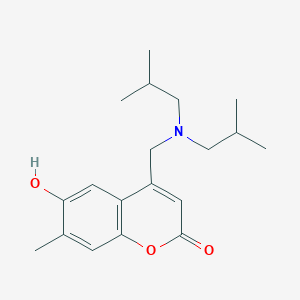 4-((diisobutylamino)methyl)-6-hydroxy-7-methyl-2H-chromen-2-one