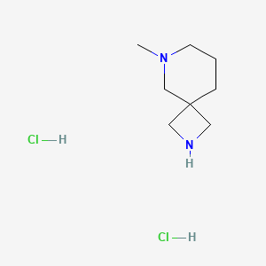 6-Methyl-2,6-diazaspiro[3.5]nonane dihydrochloride