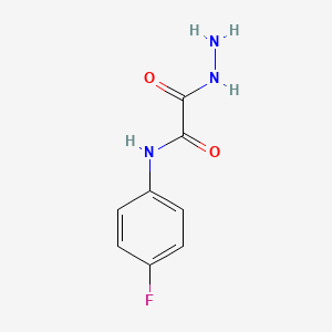 N-(4-Fluorophenyl)-2-hydrazino-2-oxoacetamide