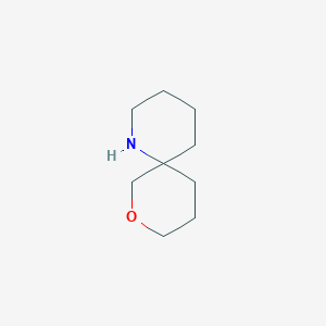 molecular formula C9H17NO B2557698 8-氧杂-1-氮杂螺[5.5]十一烷 CAS No. 867178-17-4