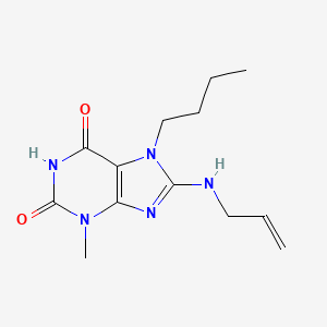 molecular formula C13H19N5O2 B2557787 Salor-int l214930-1ea CAS No. 476480-78-1