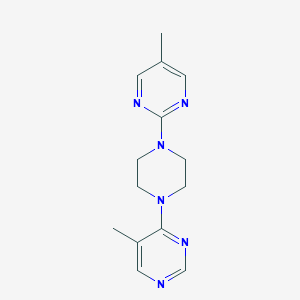 5-Methyl-2-[4-(5-methylpyrimidin-4-yl)piperazin-1-yl]pyrimidine