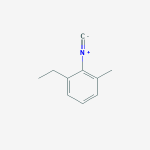 molecular formula C10H11N B2557850 2-Ethyl-6-methyl-phenylisocyanide CAS No. 21548-51-6