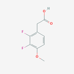 molecular formula C9H8F2O3 B2557901 2-(2,3-ジフルオロ-4-メトキシフェニル)酢酸 CAS No. 886503-70-4