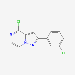 4-Chloro-2-(3-chlorophenyl)pyrazolo[1,5-a]pyrazine