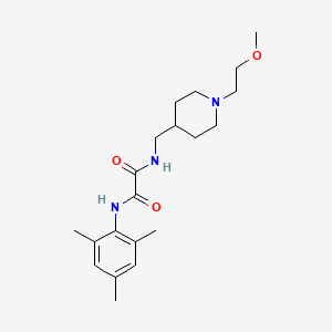 N1-mesityl-N2-((1-(2-methoxyethyl)piperidin-4-yl)methyl)oxalamide