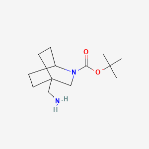 Tert-butyl 4-(aminomethyl)-2-azabicyclo[2.2.2]octane-2-carboxylate
