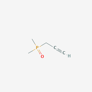 molecular formula C5H9OP B2558081 3-Dimethylphosphorylprop-1-yne CAS No. 944470-13-7