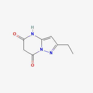 2-ethyl-4H-pyrazolo[1,5-a]pyrimidine-5,7-dione