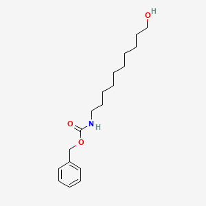 molecular formula C18H29NO3 B2558343 10-(Carbobenzoxyamino)-1-decanol CAS No. 96409-12-0