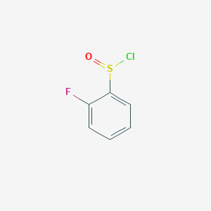 molecular formula C6H4ClFOS B2558346 2-氟苯磺酰氯 CAS No. 1857077-32-7