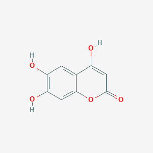 molecular formula C9H6O5 B2558364 4,6,7-Trihydroxycoumarin CAS No. 22649-24-7