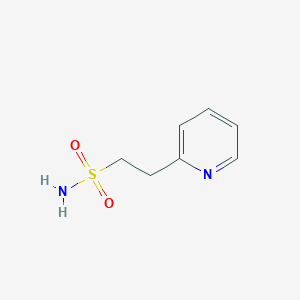 molecular formula C7H10N2O2S B2558402 2-(吡啶-2-基)乙烷-1-磺酰胺 CAS No. 776287-41-3