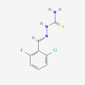 [(E)-(2-chloro-6-fluorophenyl)methylideneamino]thiourea
