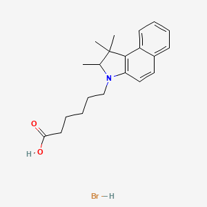 6-(1,1,2-Trimethyl-1,2-dihydro-3H-benzo[e]indol-3-yl)hexanoic acid hydrobromide