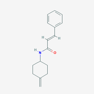 molecular formula C16H19NO B2558617 (2E)-N-(4-methylidenecyclohexyl)-3-phenylprop-2-enamide CAS No. 2097940-45-7