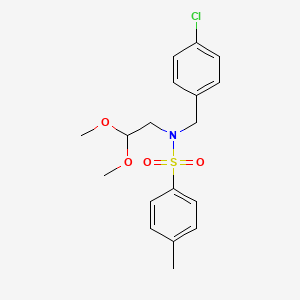 N-(4-Chlorobenzyl)-N-(2,2-dimethoxyethyl)-4-methylbenzenesulfonamide