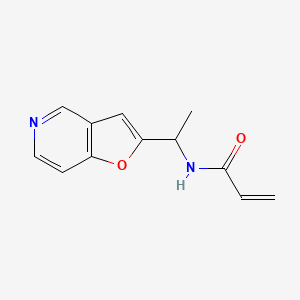 N-(1-Furo[3,2-c]pyridin-2-ylethyl)prop-2-enamide