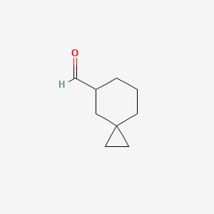 molecular formula C9H14O B2558726 Spiro[2.5]octane-7-carbaldehyde CAS No. 2012790-70-2