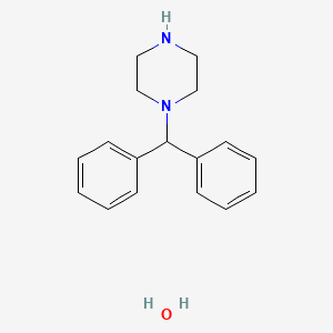 B2558746 1-Benzhydrylpiperazine hydrate CAS No. 1588441-06-8; 841-77-0