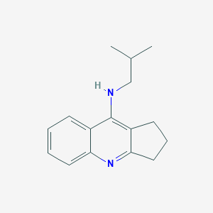 molecular formula C16H20N2 B255875 N-(2-methylpropyl)-2,3-dihydro-1H-cyclopenta[b]quinolin-9-amine 