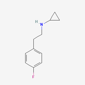 N-[2-(4-fluorophenyl)ethyl]cyclopropanamine