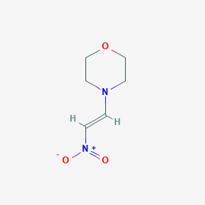 molecular formula C6H10N2O3 B2558813 4-(2-Nitroethenyl)morpholine CAS No. 101419-83-4