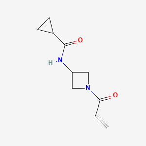 N-(1-Prop-2-enoylazetidin-3-yl)cyclopropanecarboxamide