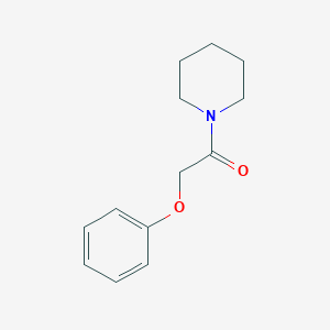 molecular formula C13H17NO2 B255903 1-(Phenoxyacetyl)piperidine 