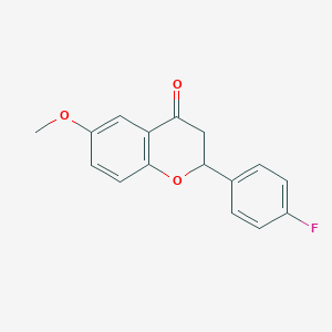 2-(4-Fluorophenyl)-6-methoxychroman-4-one