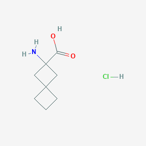 2-Aminospiro[3.3]heptane-2-carboxylic acid;hydrochloride