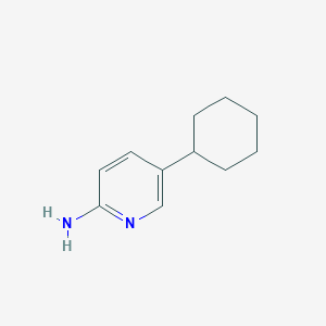 molecular formula C11H16N2 B2559142 5-环己基吡啶-2-胺 CAS No. 190909-52-5