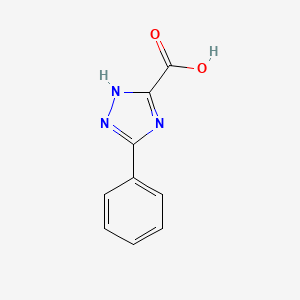 molecular formula C9H7N3O2 B2559216 5-苯基-1H-1,2,4-三唑-3-羧酸 CAS No. 7200-46-6