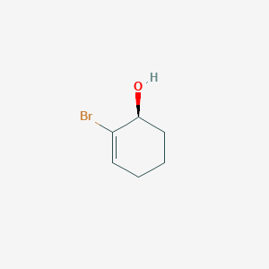 molecular formula C6H9BrO B2559239 (1S)-2-溴环己烯-2-醇 CAS No. 122797-27-7