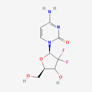 molecular formula C9H11F2N3O4 B2559271 Gemctitabine CAS No. 103882-85-5; 95058-81-4