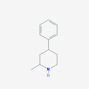 molecular formula C12H17N B2559434 2-甲基-4-苯基哌啶 CAS No. 108777-57-7