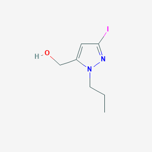 (5-Iodo-2-propylpyrazol-3-yl)methanol