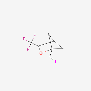 1-(Iodomethyl)-3-(trifluoromethyl)-2-oxabicyclo[2.1.1]hexane