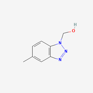 (5-Methylbenzotriazol-1-yl)methanol