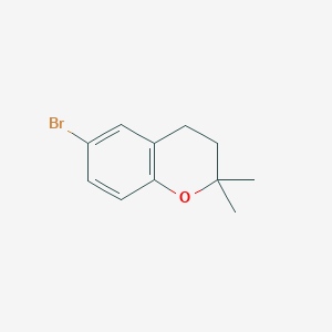 molecular formula C11H13BrO B2559871 6-溴-2,2-二甲基色苷 CAS No. 174894-80-5