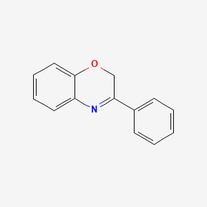 molecular formula C14H11NO B2559917 3-phenyl-2H-1,4-benzoxazine CAS No. 19409-26-8