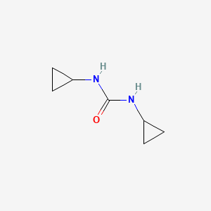 molecular formula C7H12N2O B2559930 1,3-二环丙基脲 CAS No. 69332-65-6