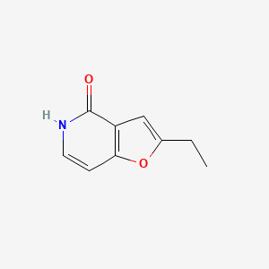 molecular formula C9H9NO2 B2559957 2-ethyl-4H,5H-furo[3,2-c]pyridin-4-one CAS No. 1909309-27-8