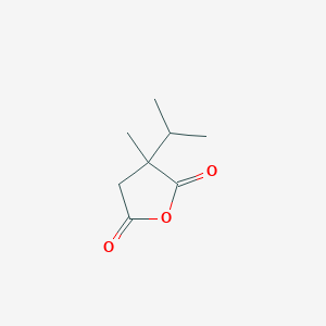 molecular formula C8H12O3 B2560007 3-Isopropyl-3-methyldihydrofuran-2,5-dione CAS No. 877825-68-8