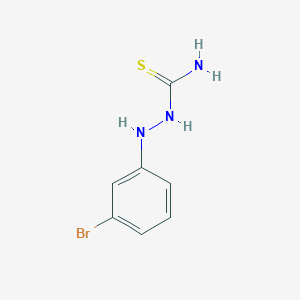 molecular formula C7H8BrN3S B2560094 [(3-Bromophenyl)amino]thiourea CAS No. 900018-75-9