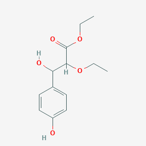 Ethyl 2-ethoxy-3-hydroxy-3-(4-hydroxyphenyl)propanoate